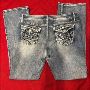 Bedazzled women’s jeans size 14 bootcut